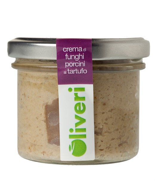 Crema di porcini al tartufo Oliveri edelices.it
