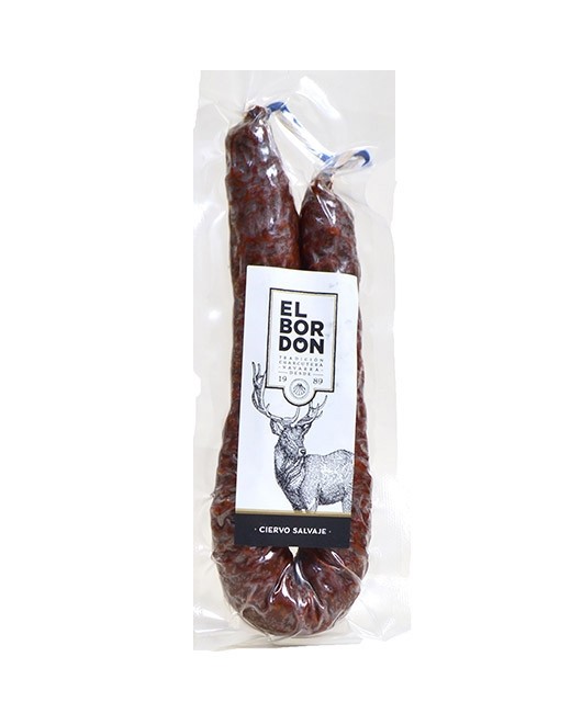 Chorizo di cervo dolce - senza nitriti - El Bordón