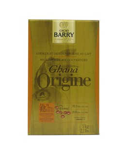 Cioccolato al latte di copertura del Ghana 40,5% - Barry