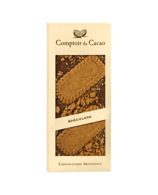 Tavoletta di cioccolato al latte - speculoos - Comptoir du Cacao
