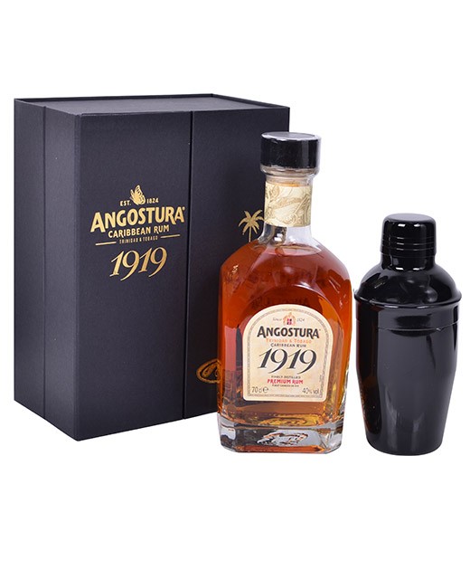 Cofanetto rum Angostura 1919 con il suo shaker - Angostura