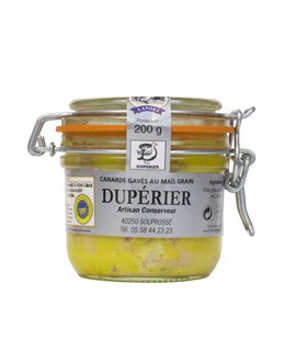 Foie gras d'anatra intero 200 g - Dupérier