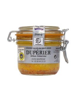 Foie gras d'anatra intero al peperoncino d'Espelette - Dupérier