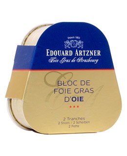 Bloc di foie gras d'oca 75g - Edouard Artzner