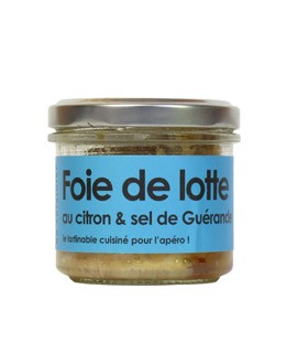 Fegato di rana pescatrice al limone e al sale di Guérande - L'Atelier du Cuisinier
