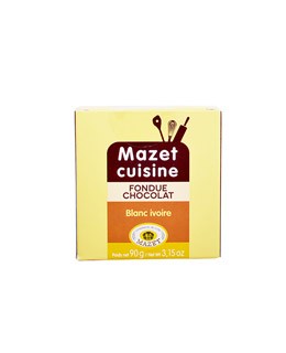 Fonduta al cioccolato - Bianco Avorio - Mazet