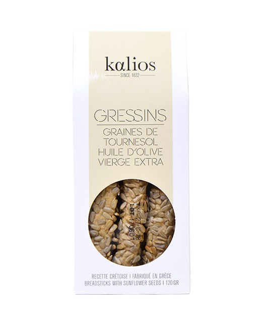 Grissini Cretesi - semi di girasole & olio extra vergine d'oliva - Kalios