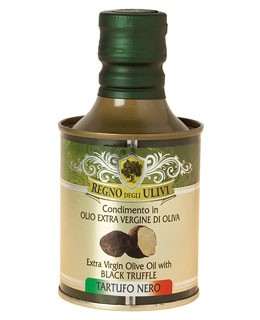 Olio d'oliva al tartufo nero - Regno degli Ulivi