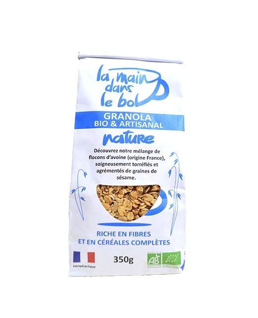 Granola bio - Nature - La Main dans le Bol