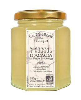 Miele d'acacia bio - Miellerie du Bousquet