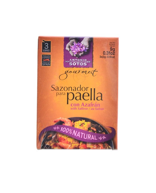 Mix di spezie per paella allo zafferano - Antonio Sotos