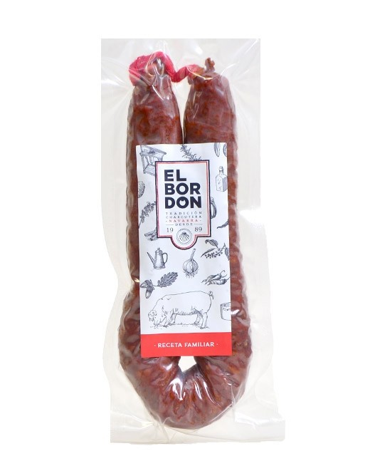 Chorizo di maiale piccante - senza nitriti - El Bordón