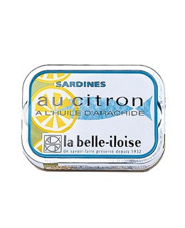 Sardine all'olio di arachidi e limone - La Belle-Iloise