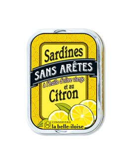 Sardine senza lische all'olio d'oliva e limone - La Belle-Iloise