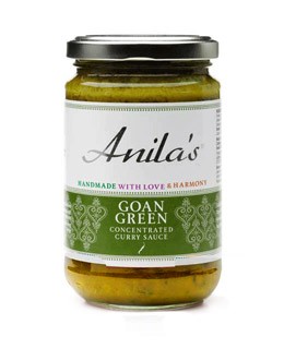 Salsa al Curry Verde di Goa - Anila's