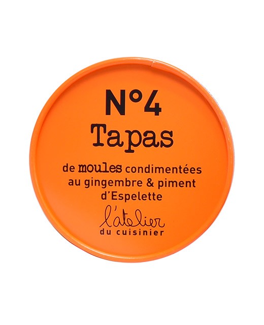 Tapas N°4 - Cozze allo zenzero et peperoncino di Espelette - L'Atelier du Cuisinier