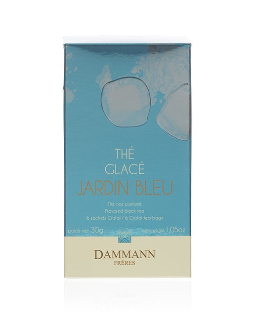 Tè freddo Jardin Bleu - filtri cristal - Dammann Frères