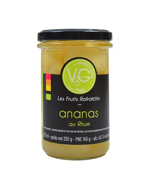 Ananas nano affogato nel rum - Vergers de Gascogne