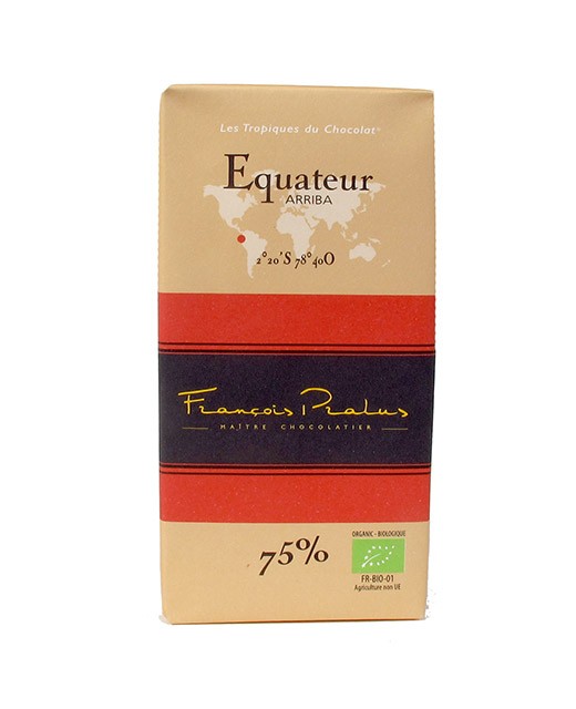 Tavoletta di cioccolato fondente - Equador bio - Pralus