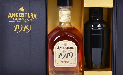 Cofanetto rum Angostura 1919 con il suo shaker - Angostura