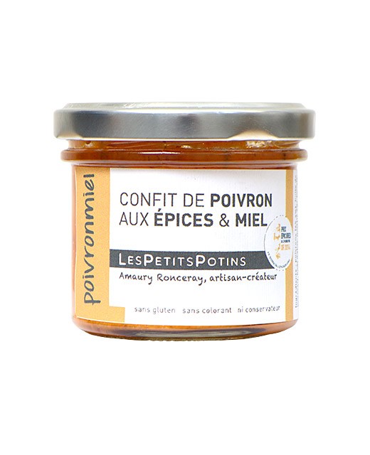 Confit di peperoni, miele e spezie - Les Petits Potins