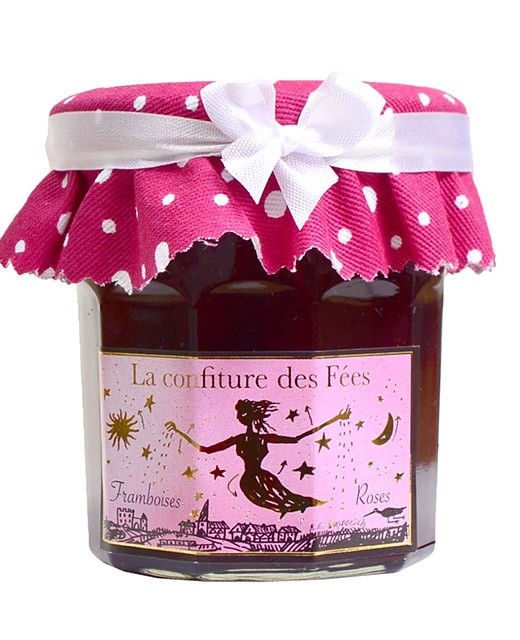 Marmellata delle fate - lamponi alla rosa