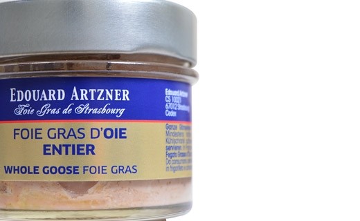 Foie Gras d'oca intero in gelatina 100 g (scatola) - Edouard Artzner