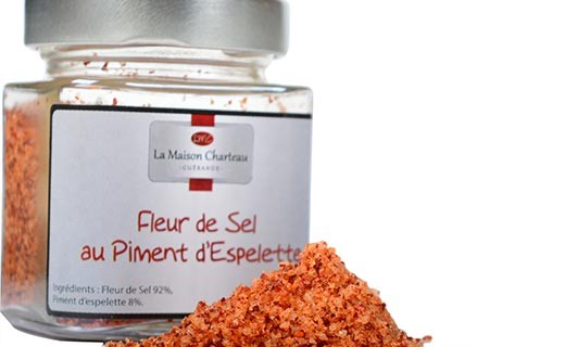 Fior di sale di Francia al peperoncino di Espelette - Maison Charteau