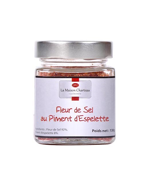 Fior di sale di Francia al peperoncino di Espelette - Maison Charteau