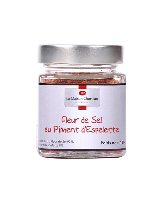 Fior di sale di Francia al peperoncino di Espelette - Maison Charteau