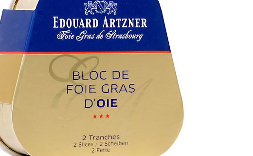 Bloc di foie gras d'oca 75g - Edouard Artzner