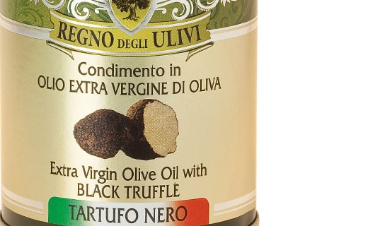 Olio d'oliva al tartufo nero - Regno degli Ulivi
