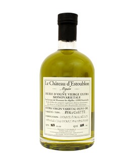 Olio extravergine d'oliva - Beruguette 100%  - Château d'Estoublon
