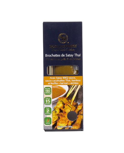 Kit per spiedini Satay Tailandese salsa barbecue - Blue Elephant