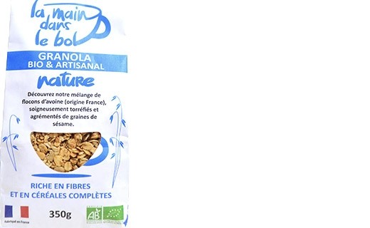 Granola bio - Nature - La Main dans le Bol