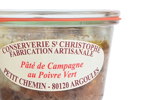 Patè di Campagna al Pepe Verde - Conserverie Saint-Christophe