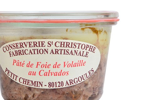 Paté di Fegato di Pollame in Calvados - Conserverie Saint-Christophe