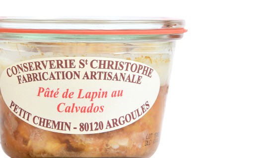 Patè di Coniglio al Calvados - Conserverie Saint-Christophe