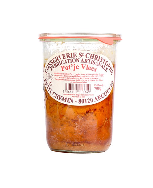 Piatto cucinato Potjevleesch fiammingo - Conserverie Saint-Christophe