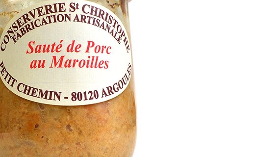 Piatto pronto:  Sauté di maiale al Maroilles - Conserverie Saint-Christophe
