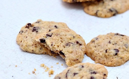 Preparazione bio per Cookie alle pepite di cioccolato e sesamo - Marlette