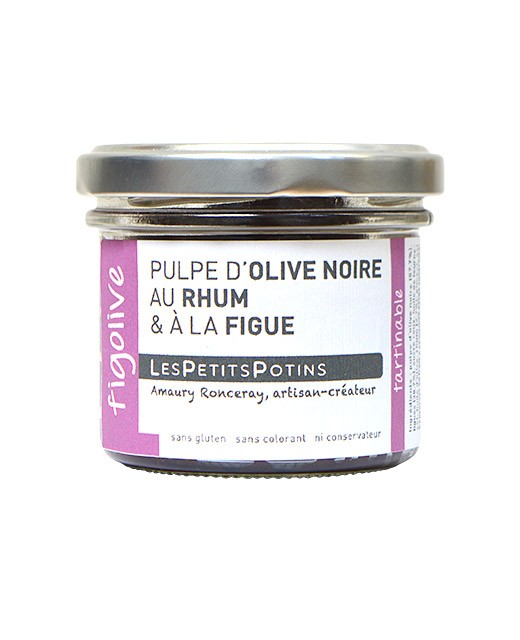 Polpa di olive nere, Rum e fichi - Les Petits Potins