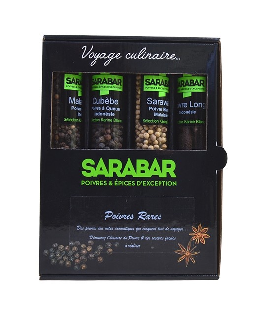 Set rari tipi di pepe - Sarabar
