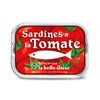 Sardine all'olio di girasole con pomodori