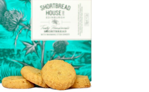 Shortbread Zenzero candito - Shortbread House of Edinburgh