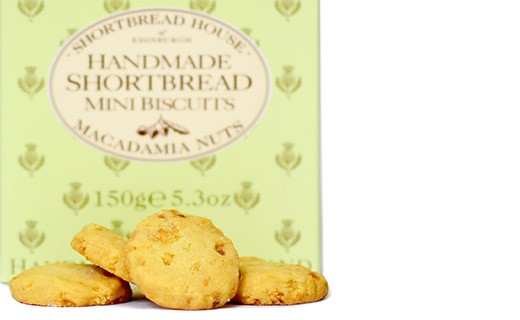 Shortbread Noce Macadamia - Shortbread House of Edinburgh