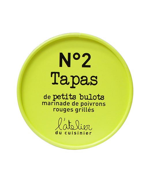 Tapas N°2 - Buccini e marinatura di peperoni rossi grigliati - L'Atelier du Cuisinier