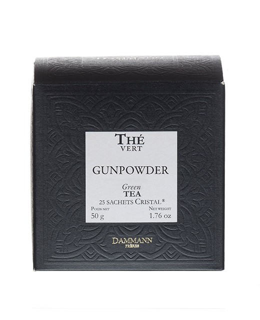 Tè Gunpowder - filtri cristal - Dammann Frères