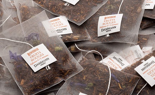 Tè Rooibos Frutti Rossi - filtri cristal - Dammann Frères