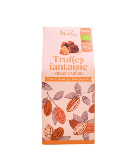 Tartufi di cioccolato Fantasia all'Arancia Candita  - Mathez